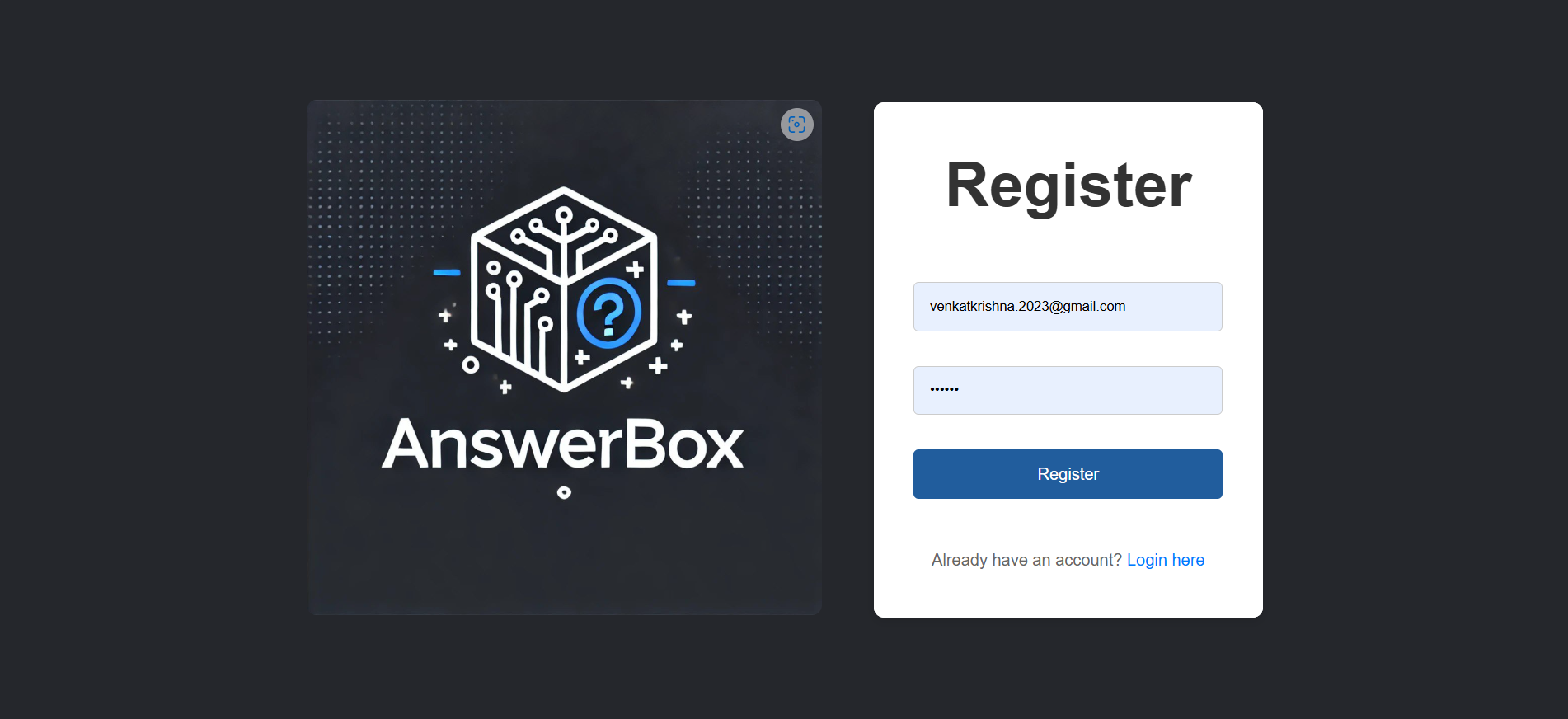Krishna Tools Website